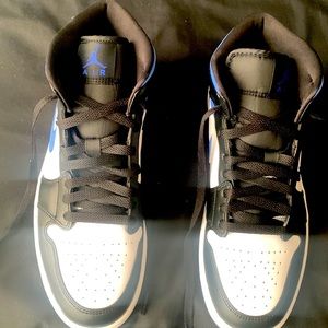 NEW Air jordan 1 mid racer blue